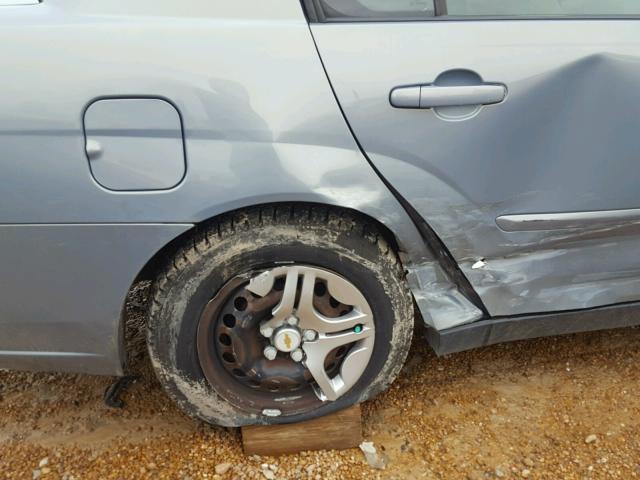 1G1ZS58F57F122733 - 2007 CHEVROLET MALIBU LS 银色 照片 9