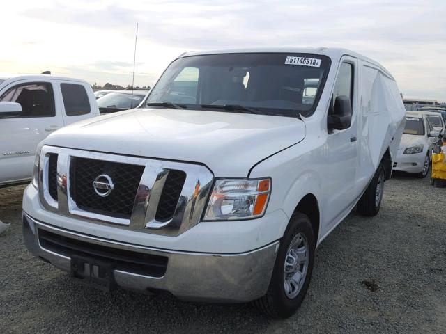 1N6BF0KM1DN100251 - 2013 NISSAN NV 1500 WHITE photo 2