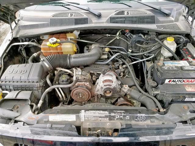 1J4GL38K35W713485 - 2005 JEEP LIBERTY RE BLACK photo 7