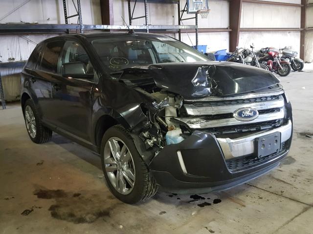 2FMDK4KC3BBA74925 - 2011 FORD EDGE LIMIT BLACK photo 1