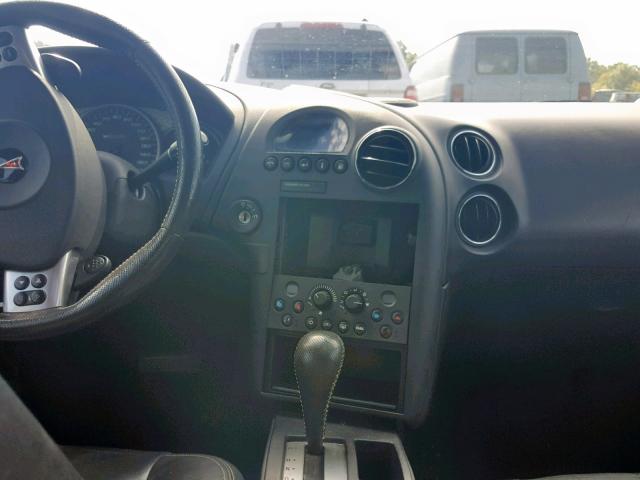 2G2WC58C861286033 - 2006 PONTIAC GRAND PRIX BLACK photo 9