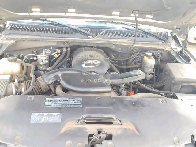 1GKEK13Z42R220096 - 2002 GMC YUKON GRAY photo 7