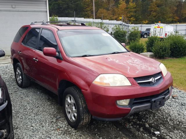 2HNYD18682H505105 - 2002 ACURA MDX TOURIN BURGUNDY photo 1