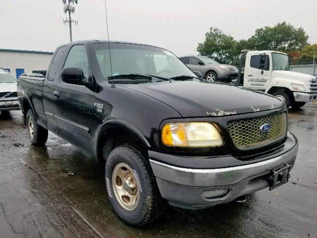 1FTRX18L13NB11381 - 2003 FORD F150 BLACK photo 1