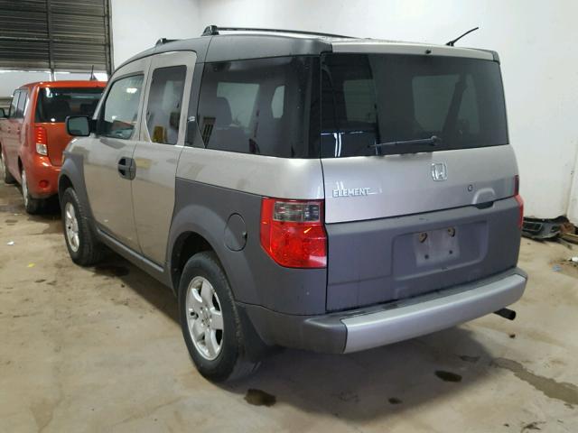 5J6YH28623L026273 - 2003 HONDA ELEMENT EX GRAY photo 3