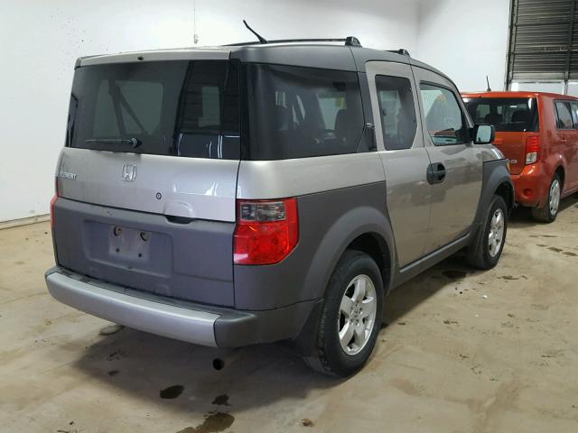 5J6YH28623L026273 - 2003 HONDA ELEMENT EX GRAY photo 4