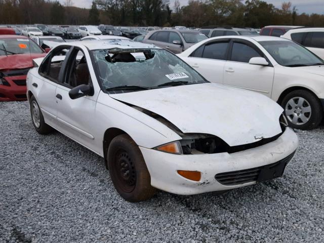 1G1JF5240W7147251 - 1998 CHEVROLET CAVALIER L WHITE photo 1