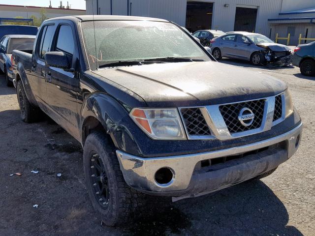 1N6AD09W27C436984 - 2007 NISSAN FRONTIER C BLACK photo 1