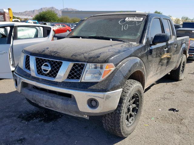 1N6AD09W27C436984 - 2007 NISSAN FRONTIER C BLACK photo 2