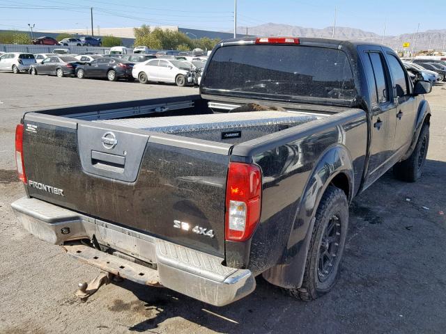 1N6AD09W27C436984 - 2007 NISSAN FRONTIER C BLACK photo 4