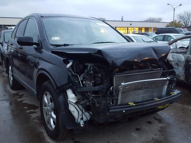 JHLRE48747C065978 - 2007 HONDA CR-V EXL BLACK photo 1