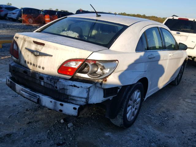 1C3CC4FB6AN212429 - 2010 CHRYSLER SEBRING TO WHITE photo 4