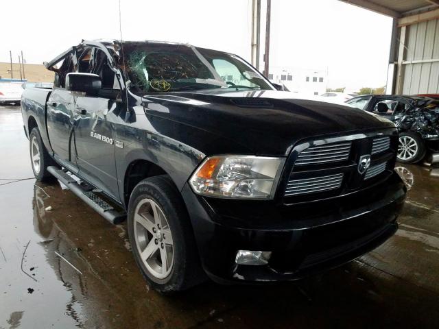 1C6RD7MT3CS315612 - 2012 DODGE RAM 1500 S BLACK photo 1