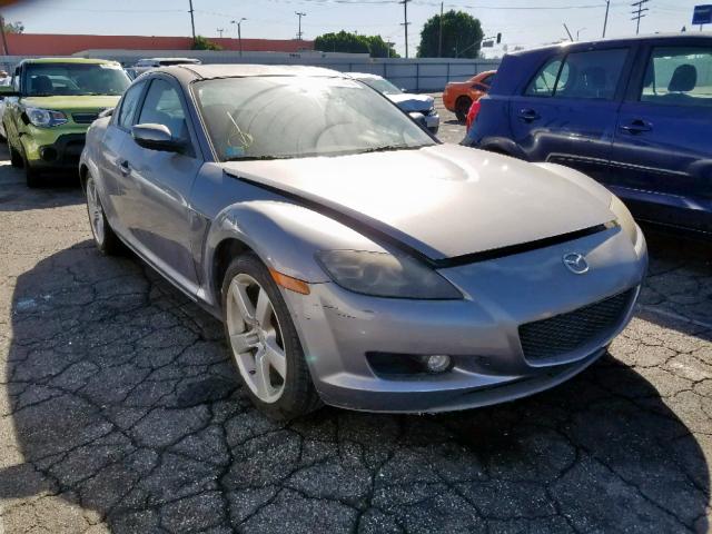 JM1FE17N740136070 - 2004 MAZDA RX8 GRAY photo 1