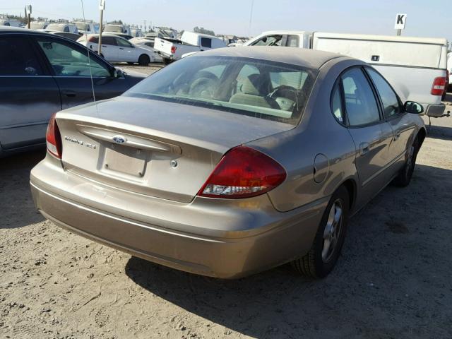 1FAFP55U94G138296 - 2004 FORD TAURUS SES BROWN photo 4