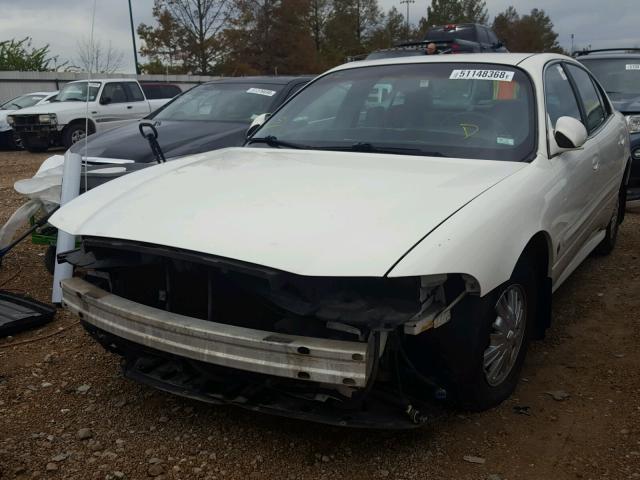 1G4HP52K844102523 - 2004 BUICK LESABRE CU WHITE photo 2