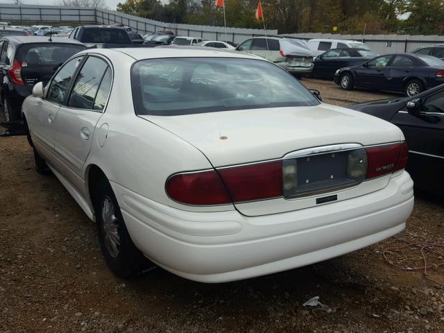 1G4HP52K844102523 - 2004 BUICK LESABRE CU WHITE photo 3