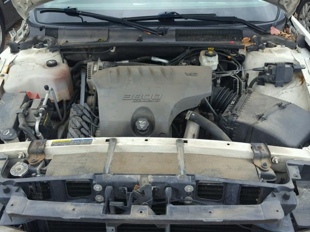 1G4HP52K844102523 - 2004 BUICK LESABRE CU WHITE photo 7