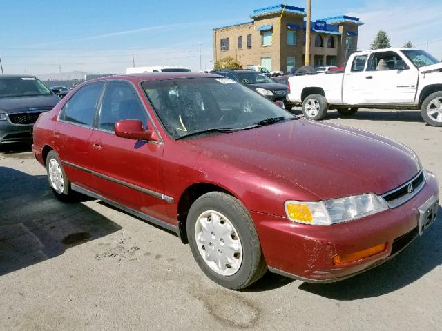 1HGCD5637TA148405 - 1996 HONDA ACCORD LX RED photo 1