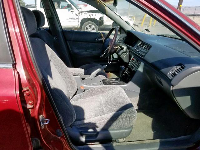 1HGCD5637TA148405 - 1996 HONDA ACCORD LX RED photo 5