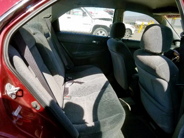 1HGCD5637TA148405 - 1996 HONDA ACCORD LX RED photo 6