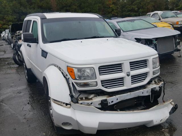 1D4PT4GK5BW604151 - 2011 DODGE NITRO HEAT WHITE photo 1