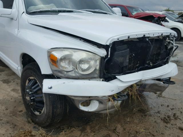 3D7ML48A77G821430 - 2007 DODGE RAM 3500 S WHITE photo 9