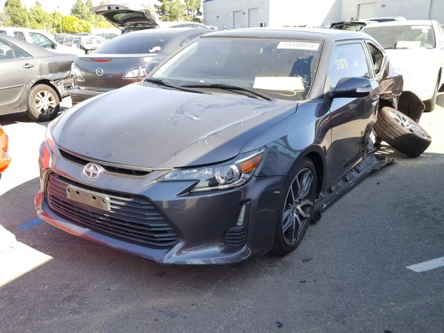 JTKJF5C74FJ003682 - 2015 TOYOTA SCION TC 石墨色 照片 2
