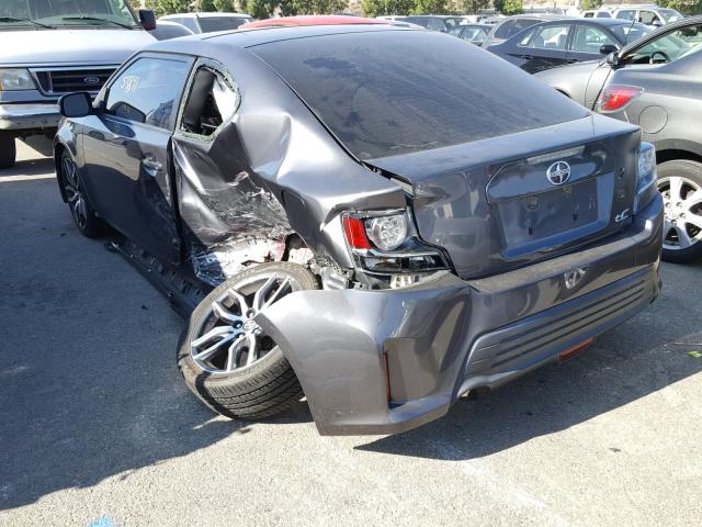JTKJF5C74FJ003682 - 2015 TOYOTA SCION TC 石墨色 照片 3