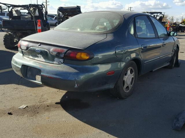 1FALP52U8VA218779 - 1997 FORD TAURUS GL GREEN photo 4