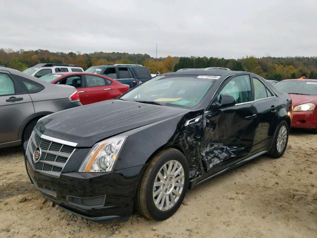 1G6DH5EY2B0168427 - 2011 CADILLAC CTS LUXURY BLACK photo 2