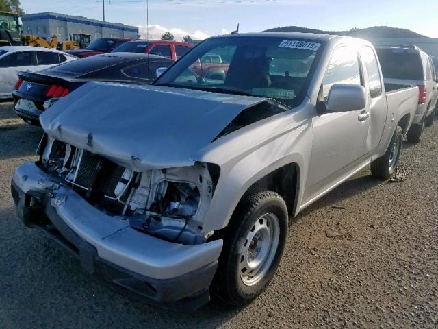 1GCESBF98C8135623 - 2012 CHEVROLET COLORADO SILVER photo 2