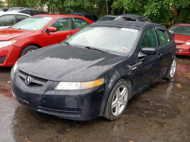 19UUA66296A053665 - 2006 ACURA 3.2TL BLACK photo 2