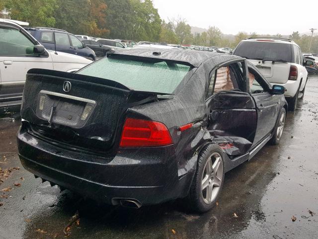 19UUA66296A053665 - 2006 ACURA 3.2TL BLACK photo 4