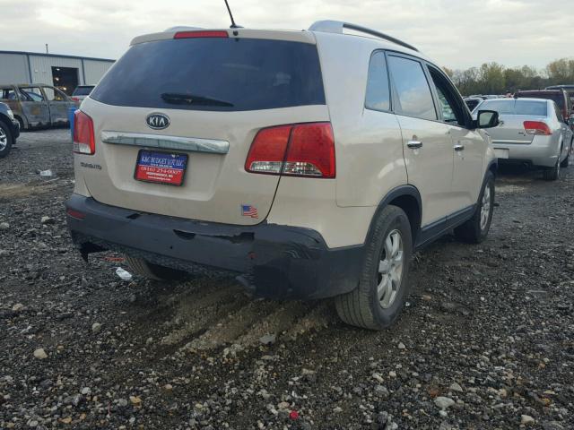 5XYKT4A23CG233960 - 2012 KIA SORENTO BA TAN photo 4