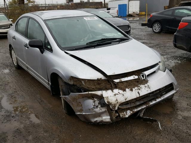 2HGFA16418H115769 - 2008 HONDA CIVIC DX-G SILVER photo 1