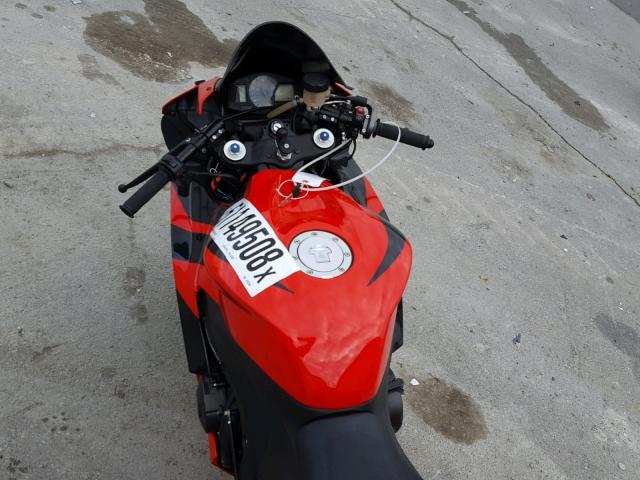JH2PC40087M010704 - 2007 HONDA MOTORCYCLE RED photo 5