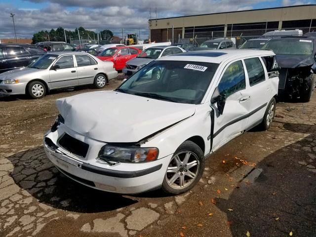 YV1SW59V442384789 - 2004 VOLVO V70 FWD WHITE photo 2