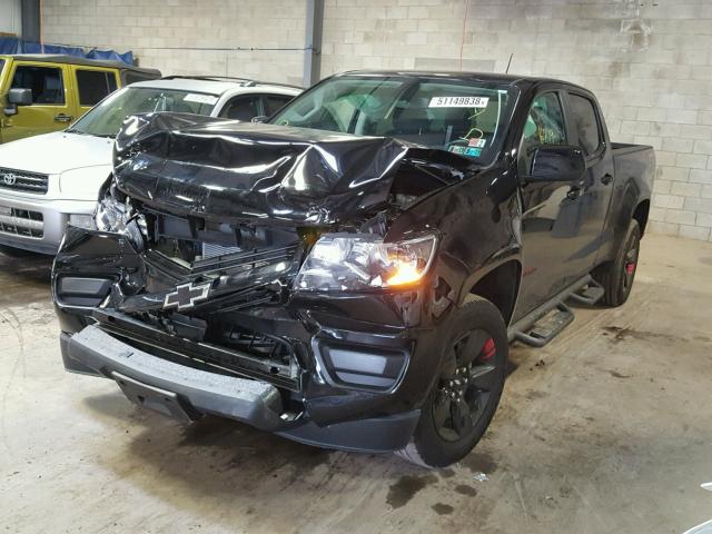 1GCGTCEN1H1331610 - 2017 CHEVROLET COLORADO L BLACK photo 2