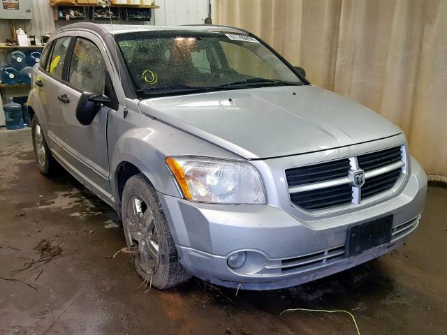 1B3HB48B67D599274 - 2007 DODGE CALIBER SX SILVER photo 1