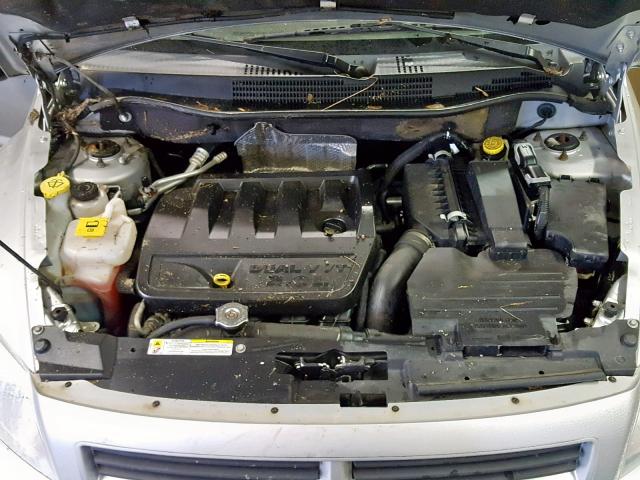 1B3HB48B67D599274 - 2007 DODGE CALIBER SX SILVER photo 7