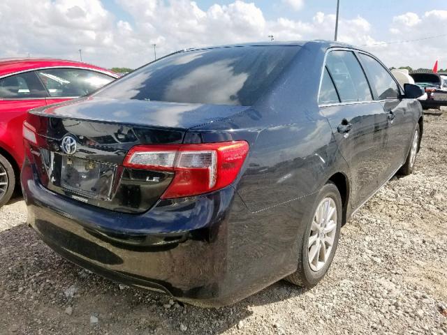 4T4BF1FK2ER346655 - 2014 TOYOTA CAMRY L BLACK photo 4