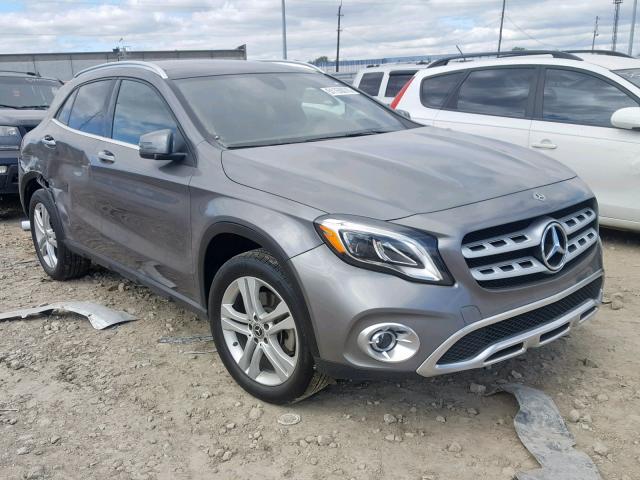 WDCTG4GB0JJ456707 - 2018 MERCEDES-BENZ GLA 250 4M GRAY photo 1