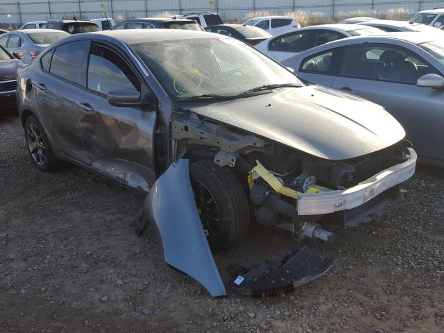 1C3CDFBAXDD106176 - 2013 DODGE DART SXT GRAY photo 1