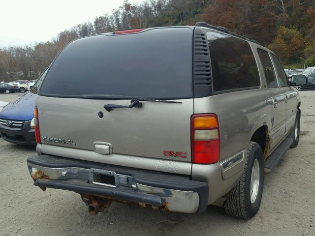 3GKFK16T1YG206600 - 2000 GMC YUKON XL K BEIGE photo 4