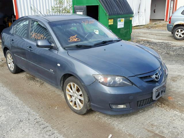 JM1BK324X81175737 - 2008 MAZDA 3 S BLUE photo 1