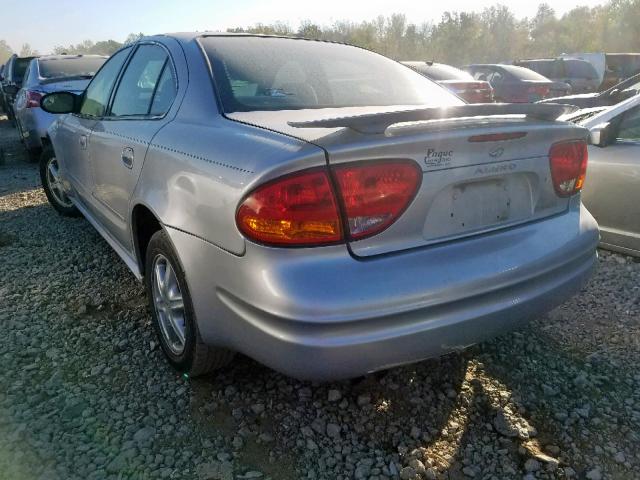 1G3NL52F74C104727 - 2004 OLDSMOBILE ALERO GL GREEN photo 3