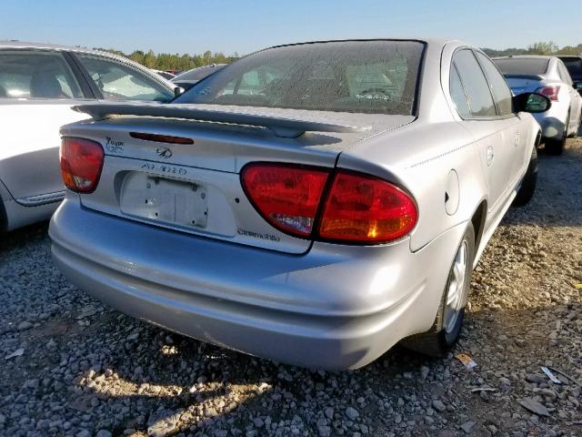 1G3NL52F74C104727 - 2004 OLDSMOBILE ALERO GL GREEN photo 4