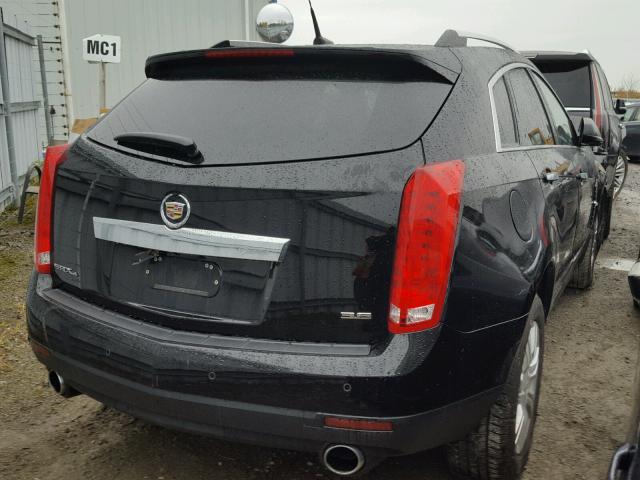 3GYFNDE39CS576621 - 2012 CADILLAC SRX LUXURY BLACK photo 4