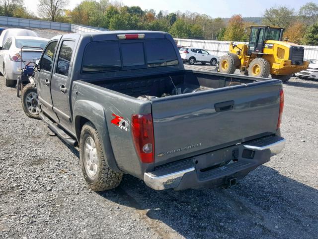 1GCDT13E288104962 - 2008 CHEVROLET COLORADO GRAY photo 3